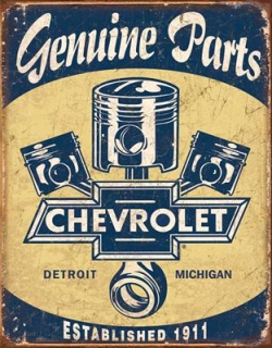 Blechschild - Tin Sign  Chevrolet